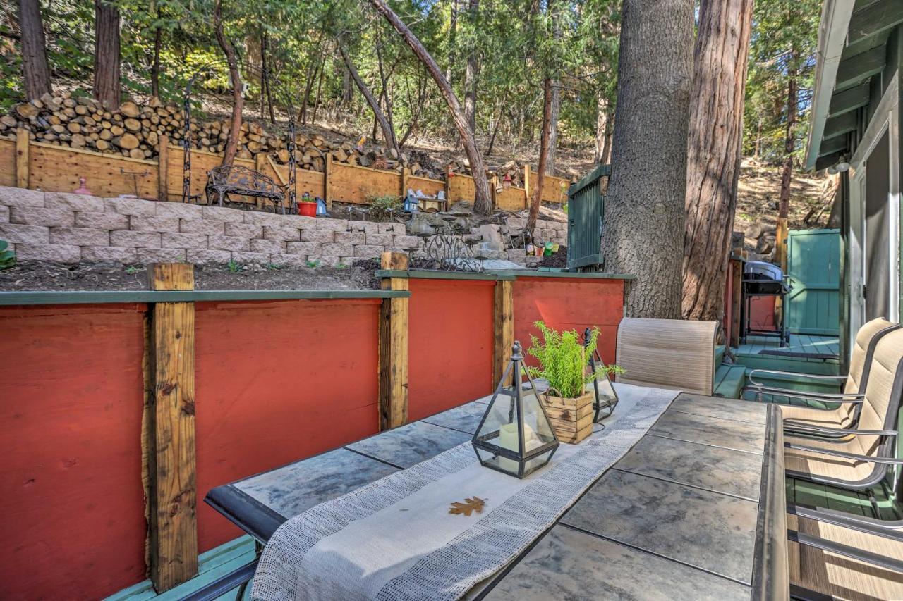 Boho Crestline Cabin, 1 Mile To Lake Gregory! Luaran gambar